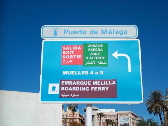 Embarque a Melilla