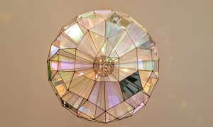 Olfur Eliasson. colour Square Sphere, 2007 esferacuadada de color CAC